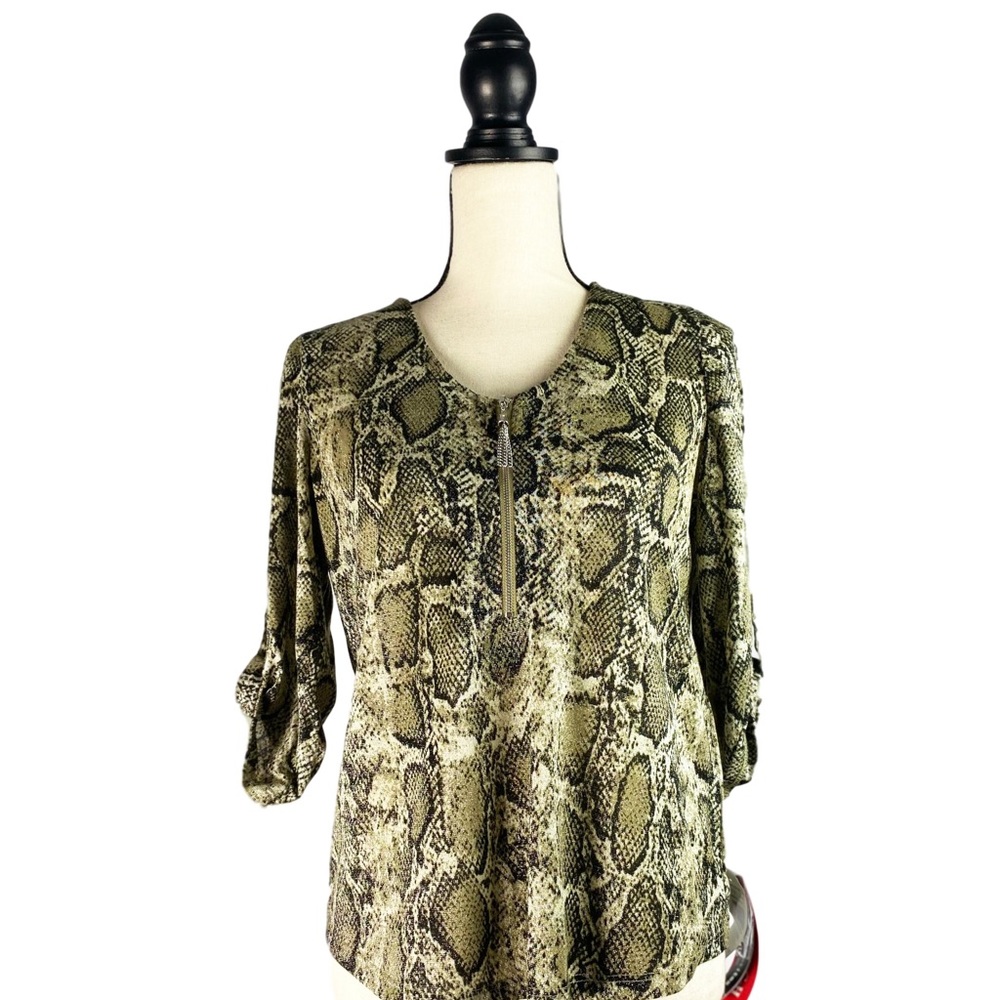 Snake skin blouse